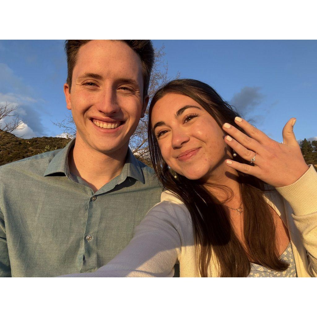Cheers to forever!