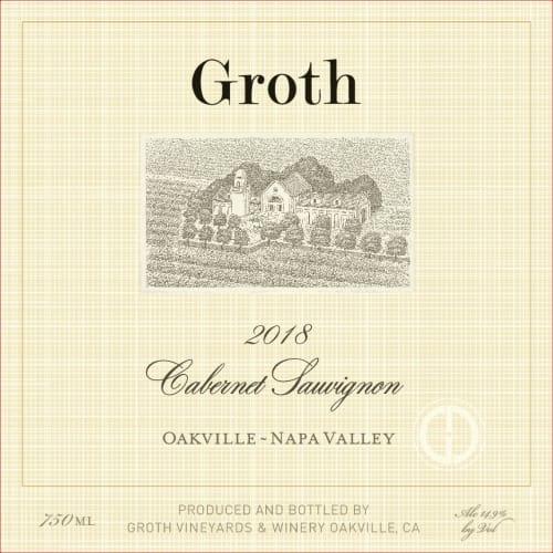 Groth Cabernet Sauvignon 2018