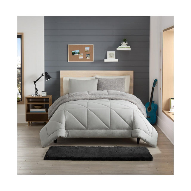 CLOSEOUT! UGG® Corey Reversible 3-Pc. Comforter Set, Full/Queen