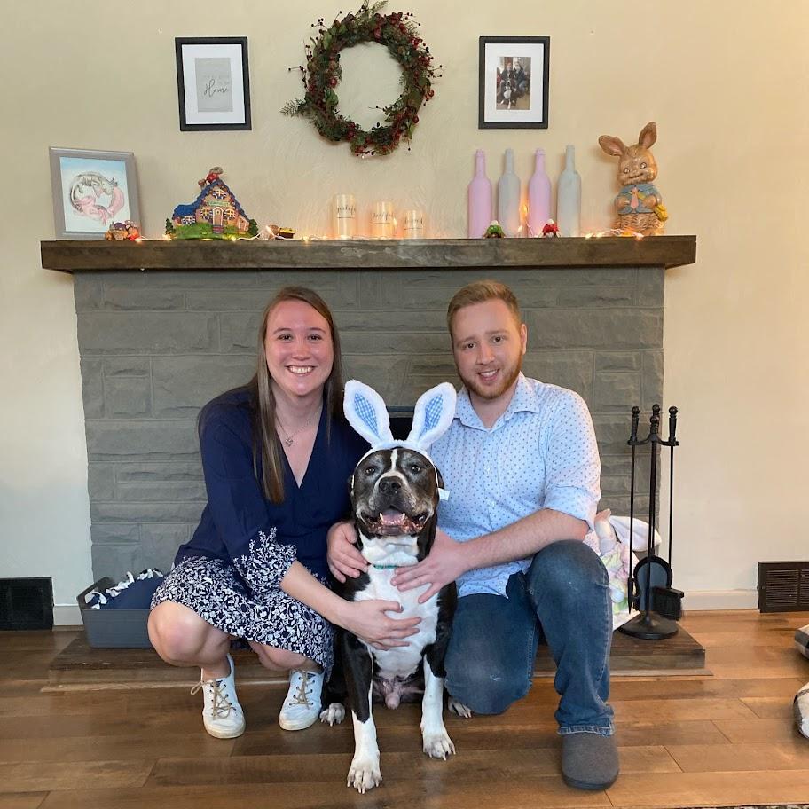 Happy Easter and day after we got engaged!