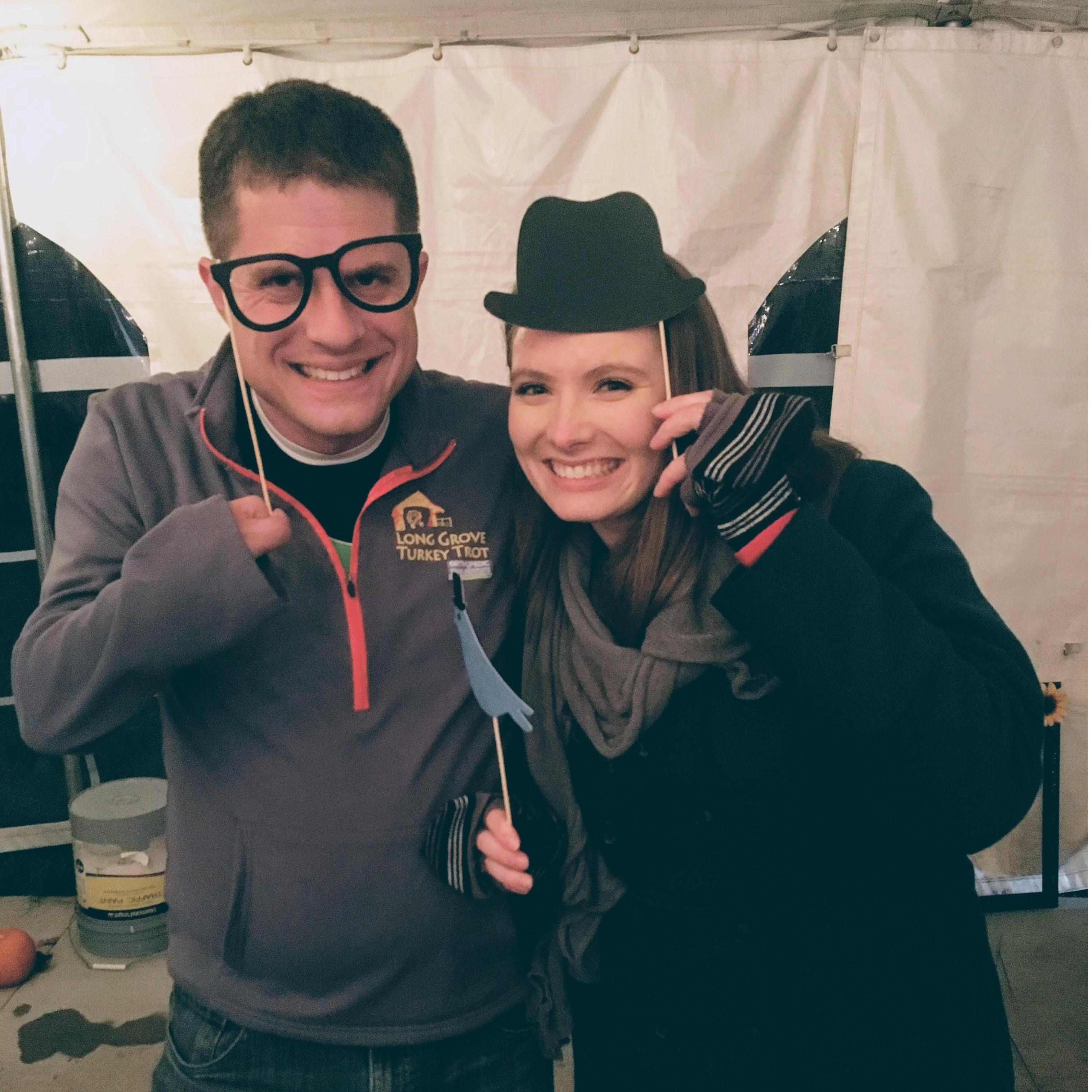 Be on the lookout for the Photo Booth at our wedding! All props and goofy faces are welcome.