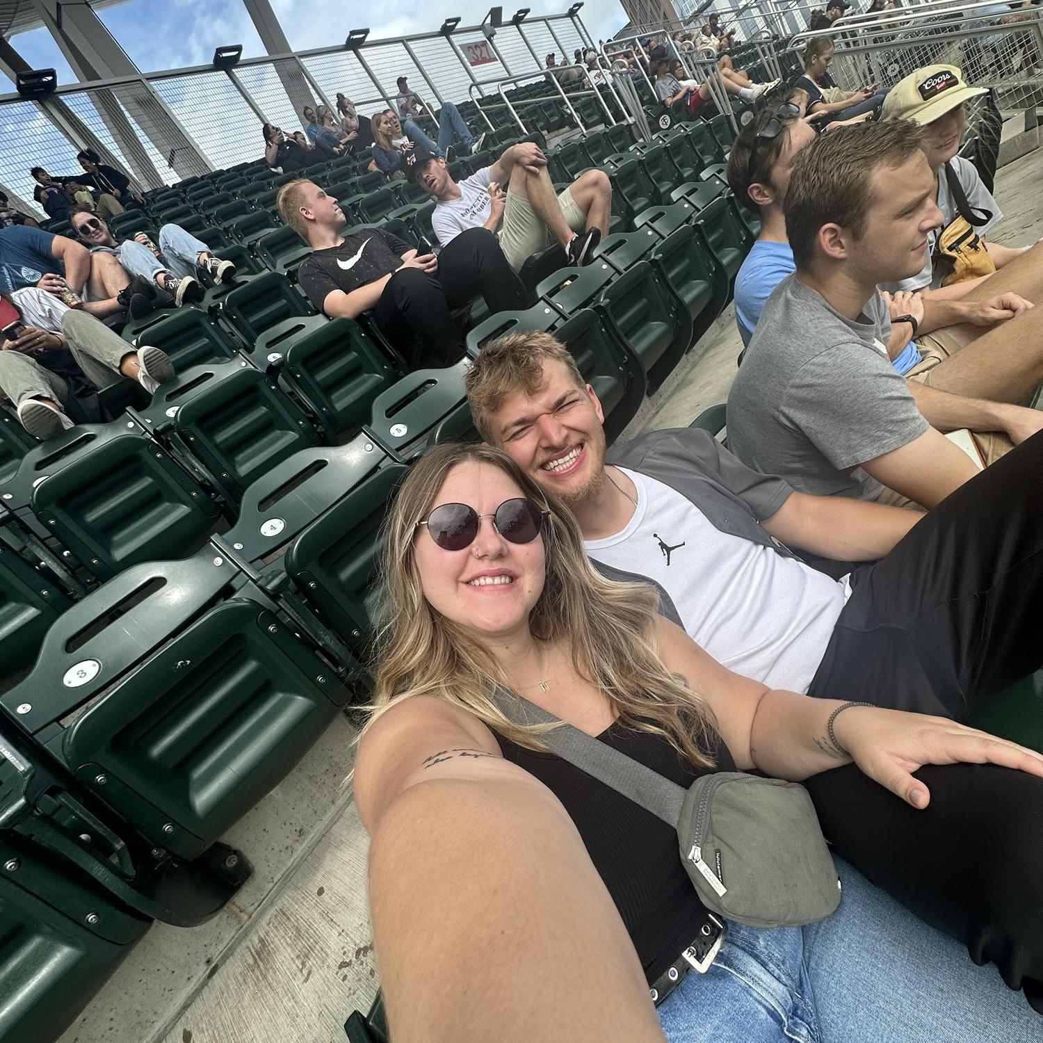 Kasey’s first time to Minnesota! Twin’s game!