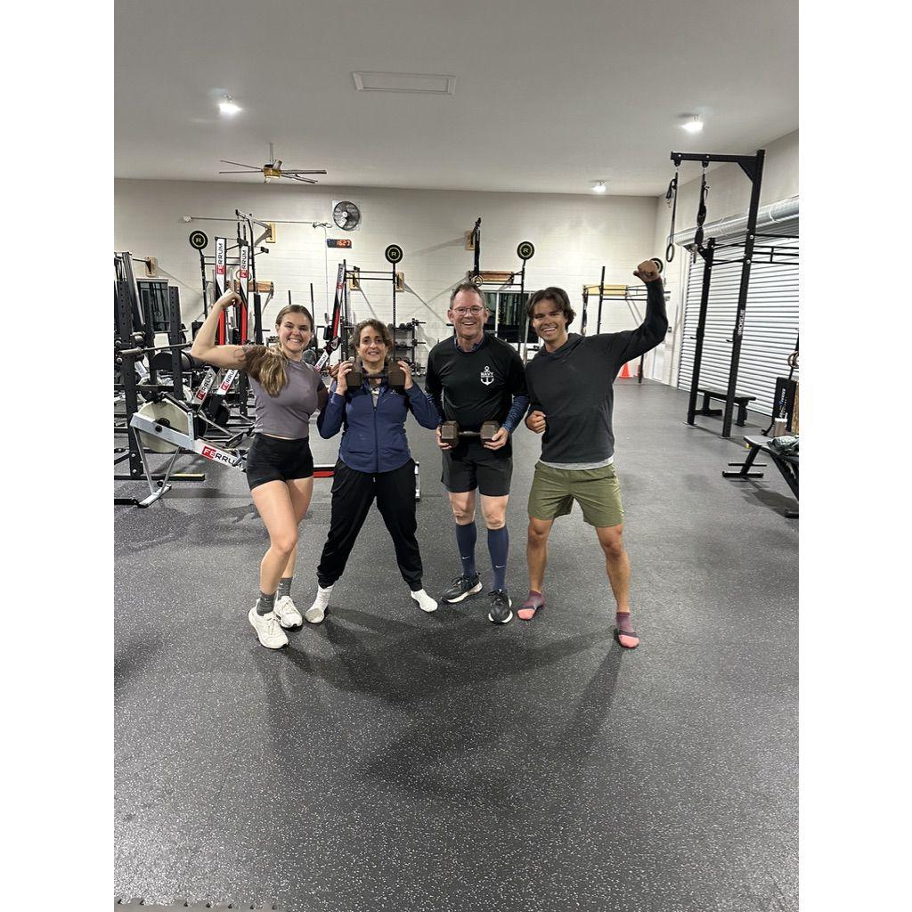 Crossfit with the Preddy Fam!