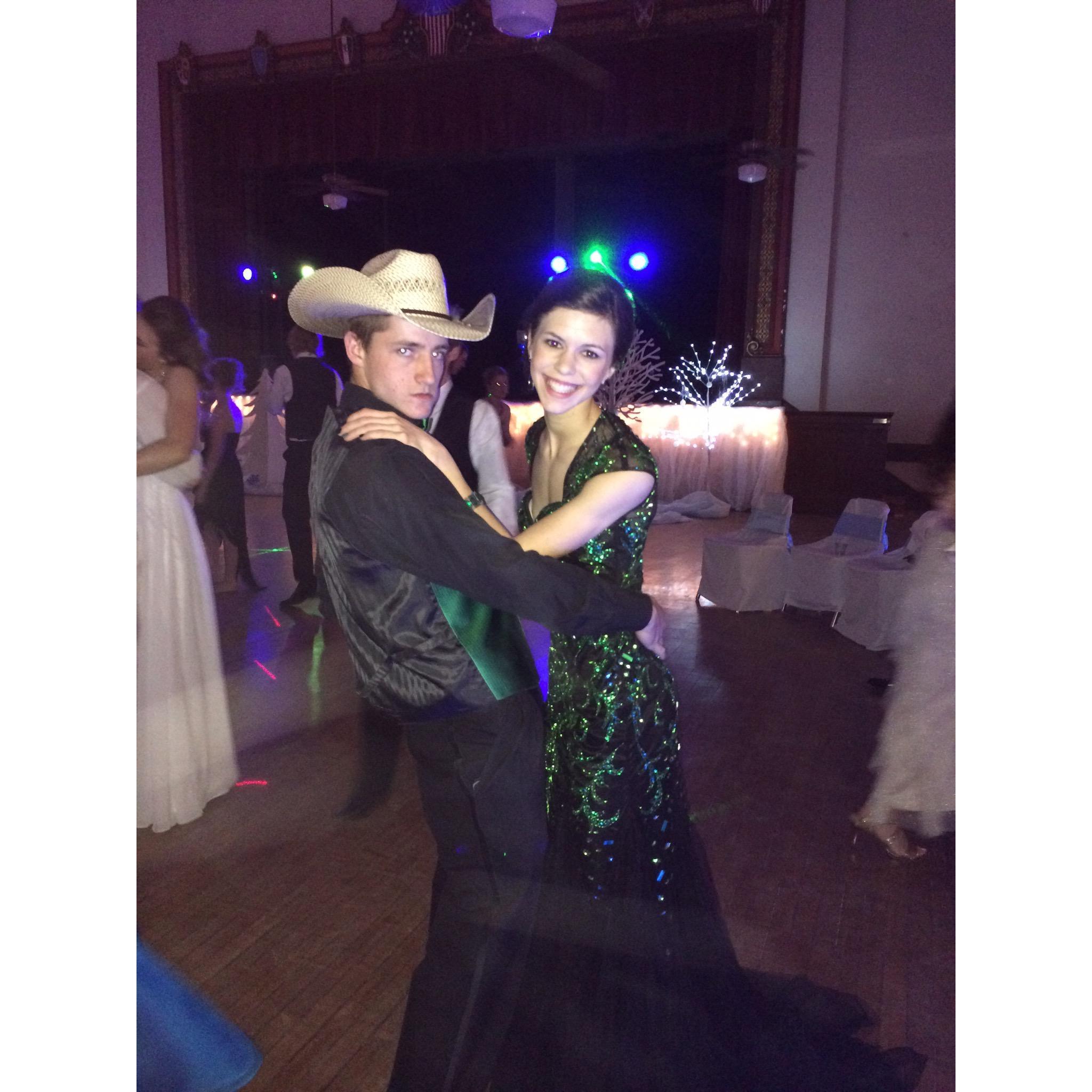 Our first prom