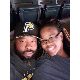 We love going to Pacer games!  I've learned so much about basketball in the past few months.