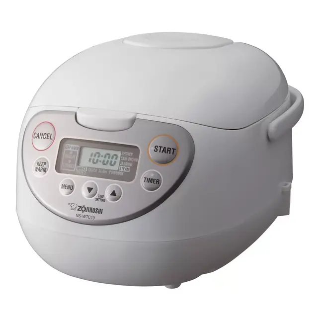 Zojirushi 5.5-Cup Micom Rice Cooker and Warmer in White