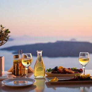 Dinner in Greece