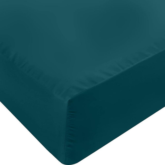 Utopia Bedding Queen Fitted Sheet - Bottom Sheet - Deep Pocket - Soft Microfiber -Shrinkage and Fade Resistant-Easy Care -1 Fitted Sheet Only (Teal)