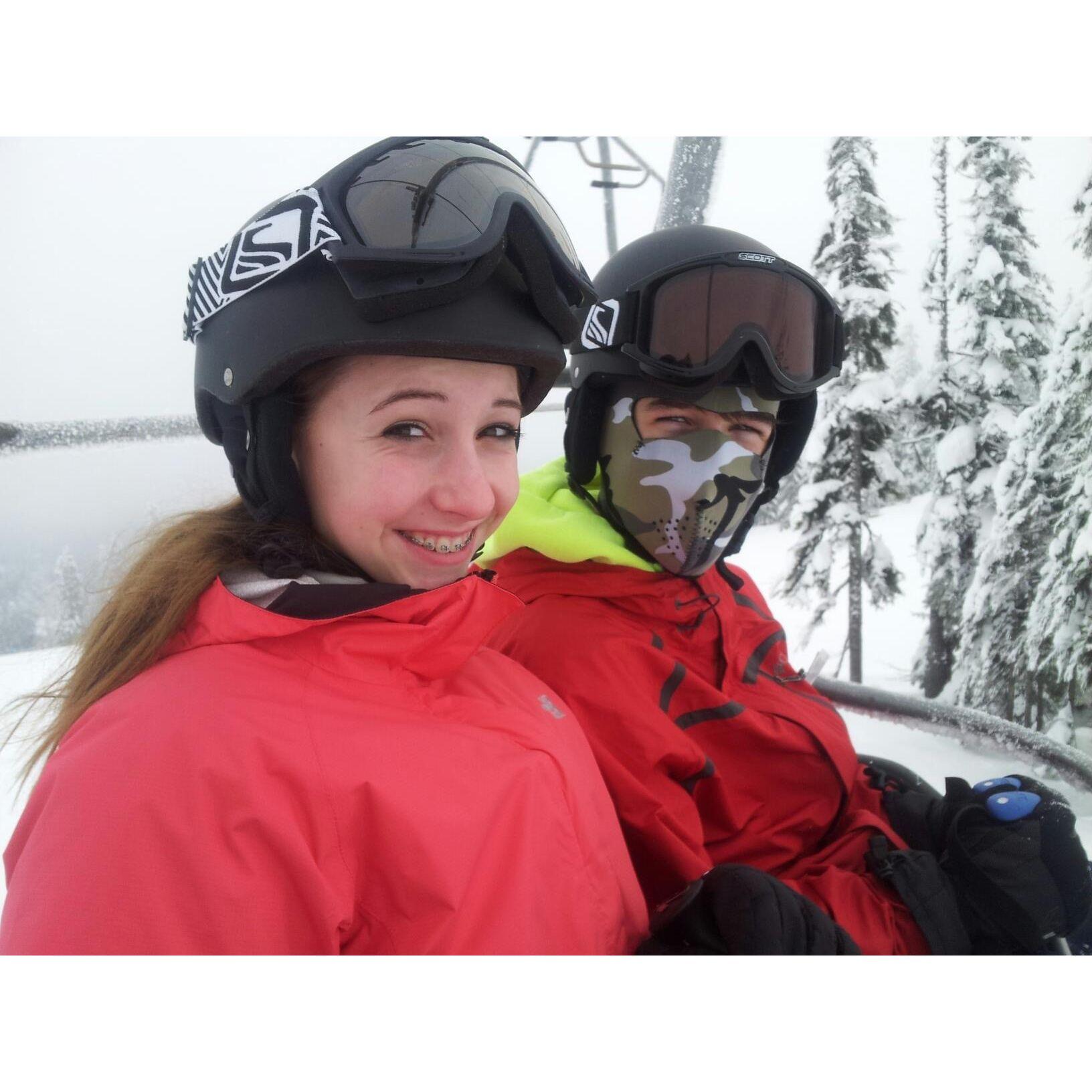 Skiing