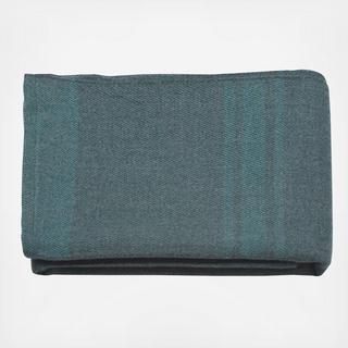 Striped Baby Alpaca Throw