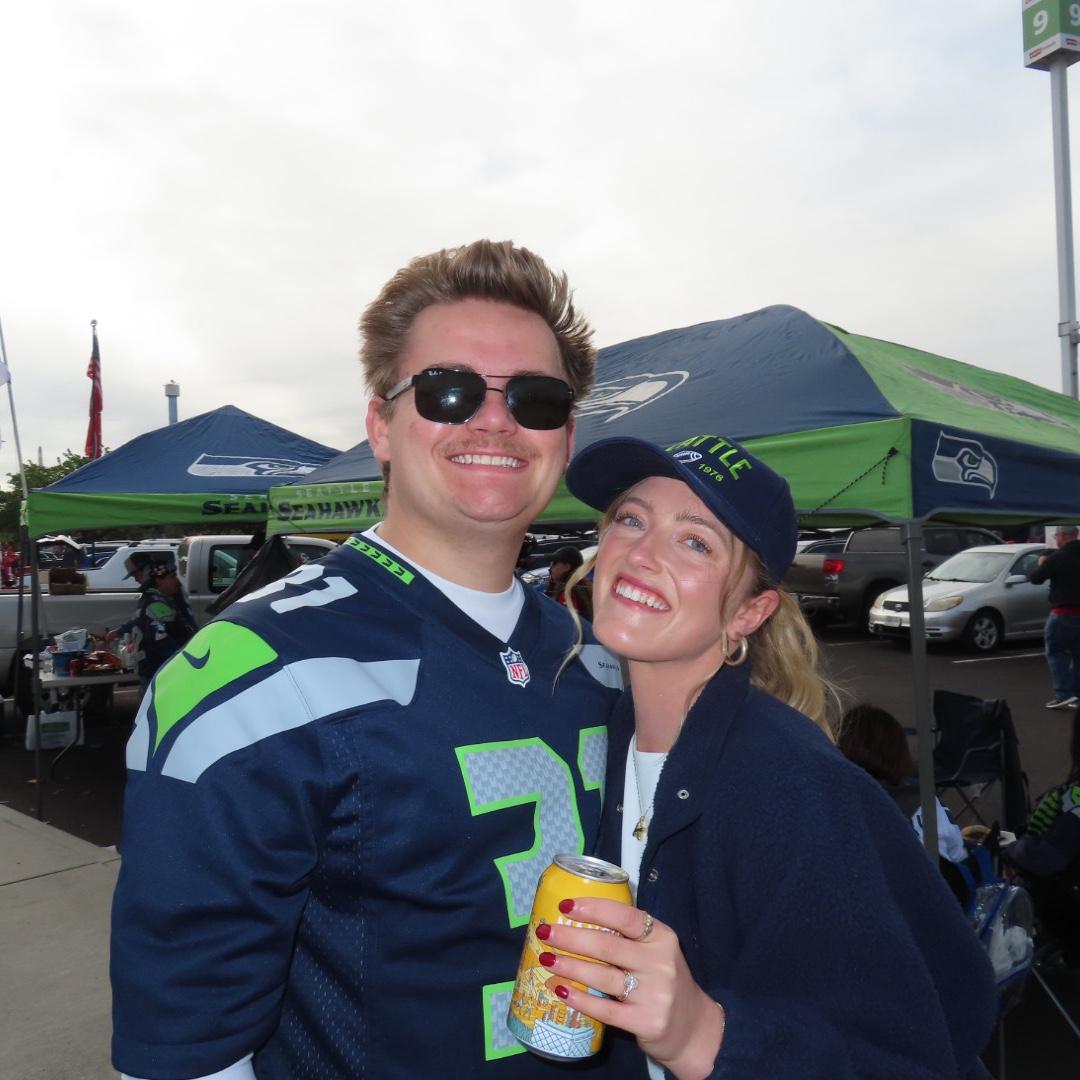 Go Seahawks at the Levi's Stadium!