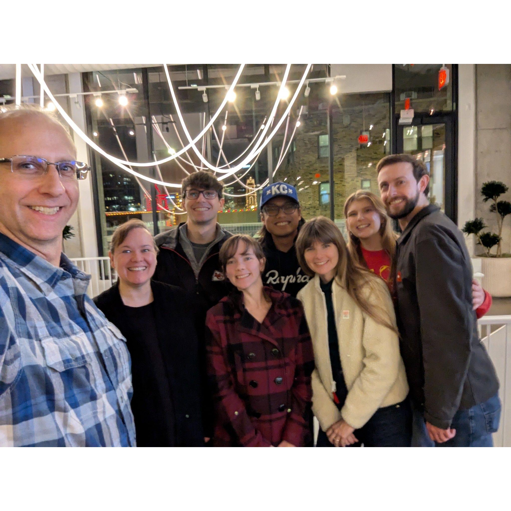 Celebrating at the Plaza!