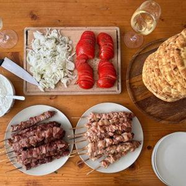 Souvlaki Cooking Class with Locals