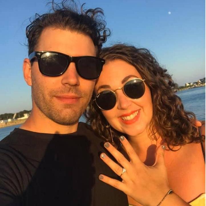 Right after we got engaged in Montauk
Summer 2019