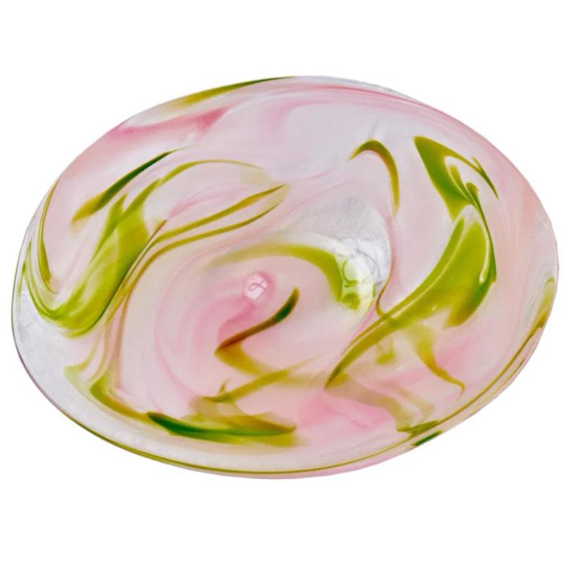Upstate Hand-Blown Glass Platter
