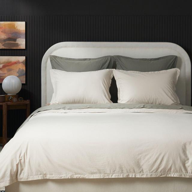 Parachute Percale Duvet Cover, Full/Queen