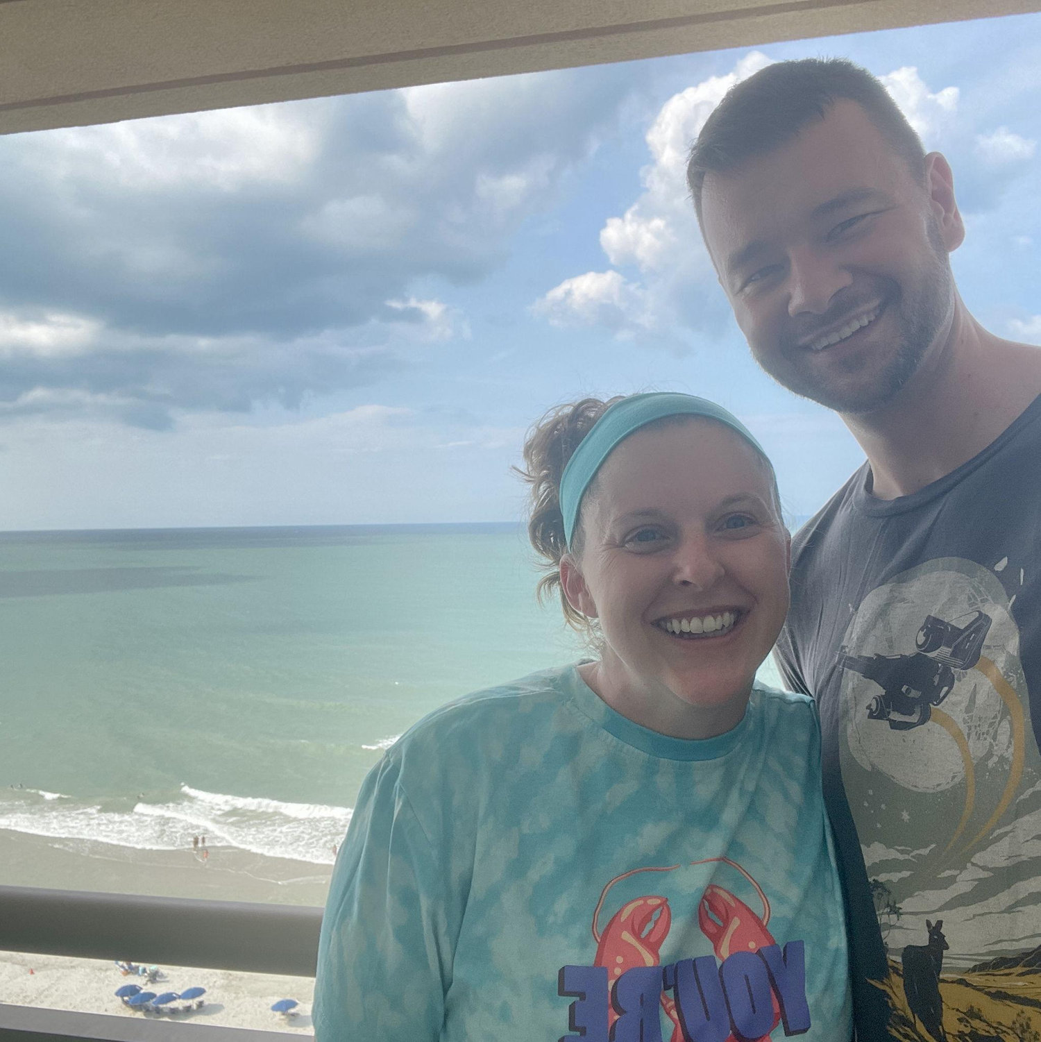 Starting the first Watts Family vacation in Myrtle Beach!