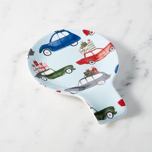 Christmas Cars Spoon Rest