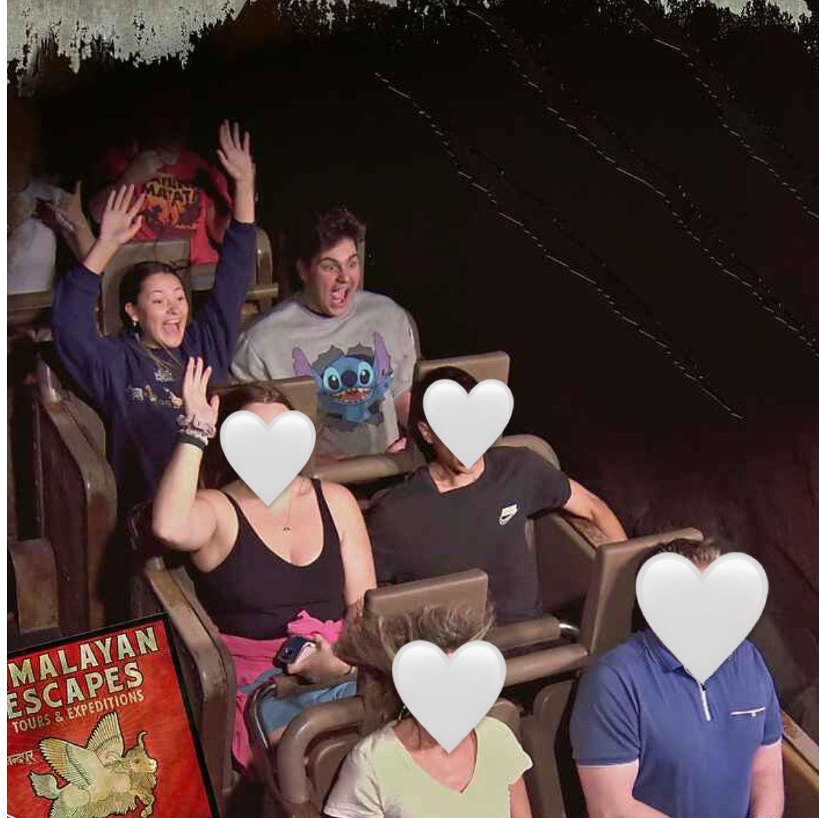 Mason came to visit Carly in Disney - 2025