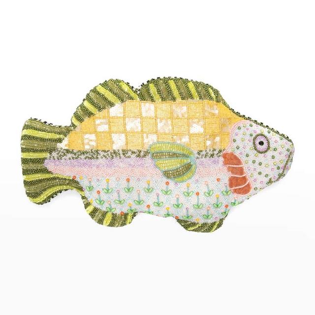 MacKenzie-ChildsFreckle Fish Pillow