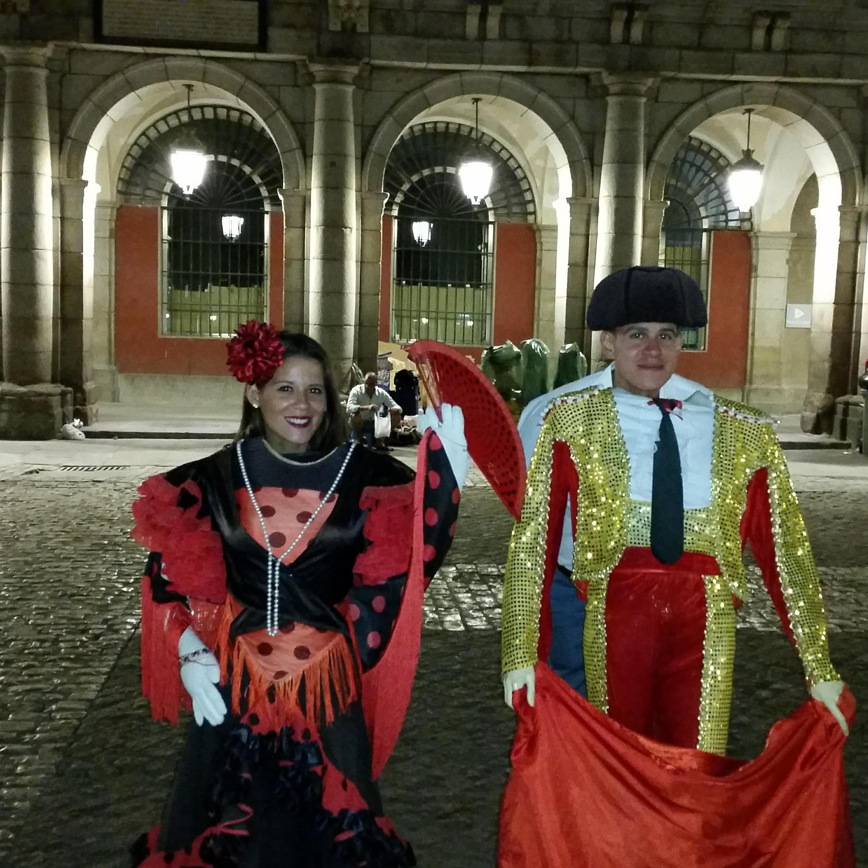 Madrid, we partied like the Europeans that night and missed our train back to Barcelona.