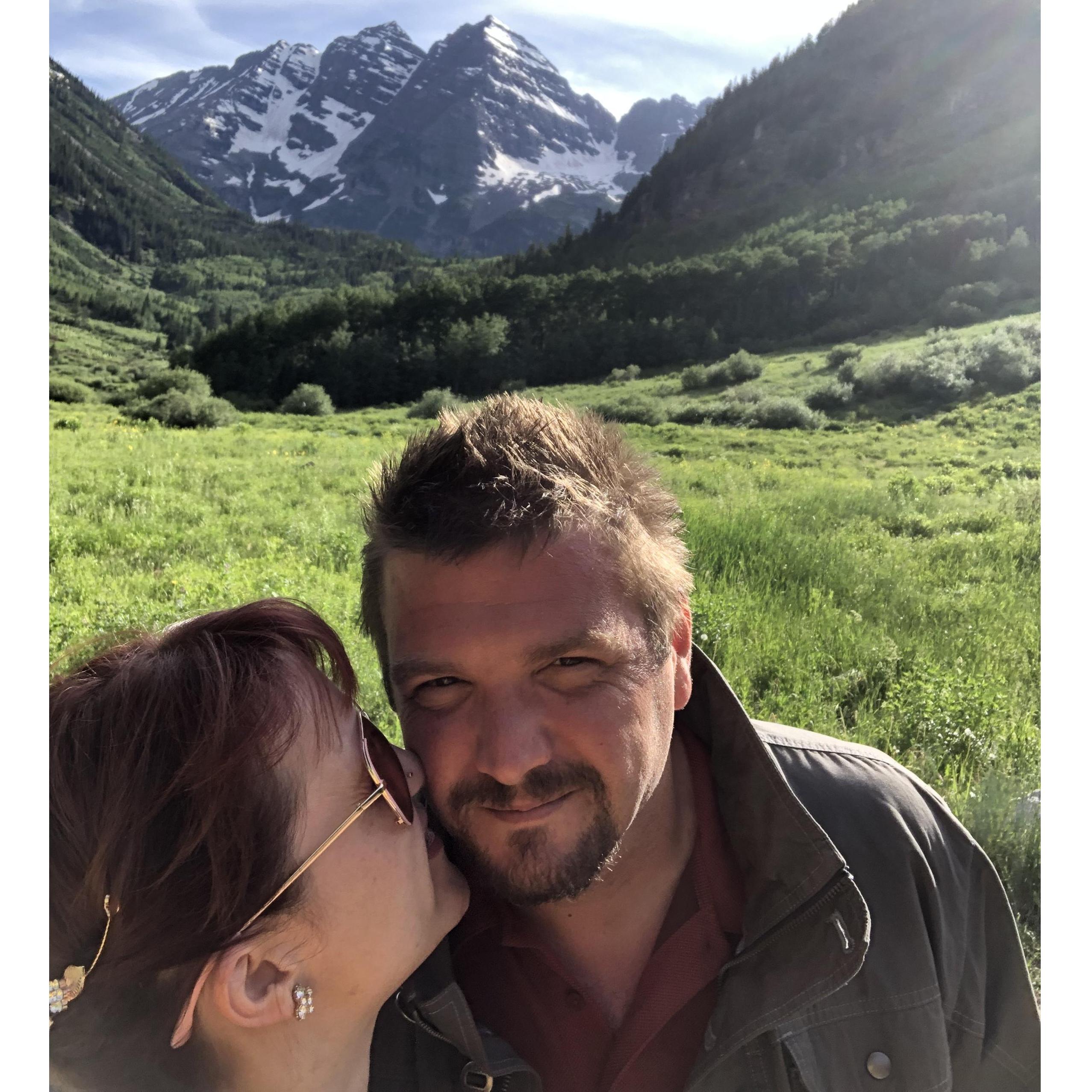 The Maroon Bells: the place where we will say "I do".