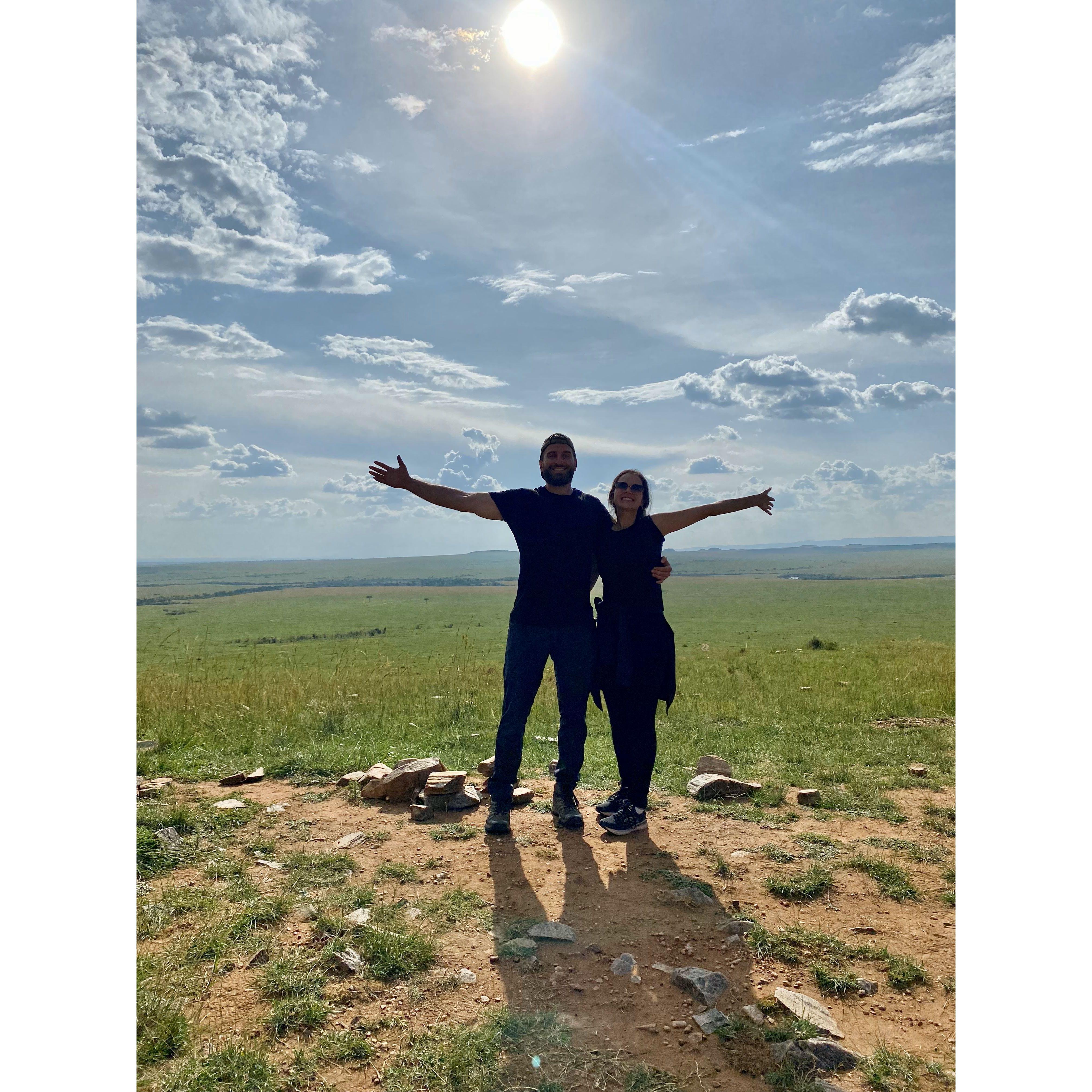 Happy as clams in the Maasai Mara