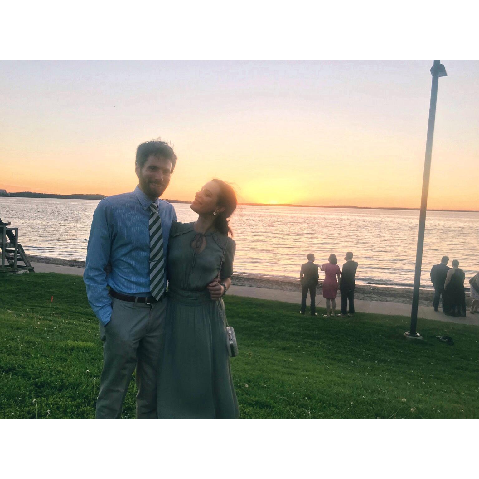 Wedding sunsets.