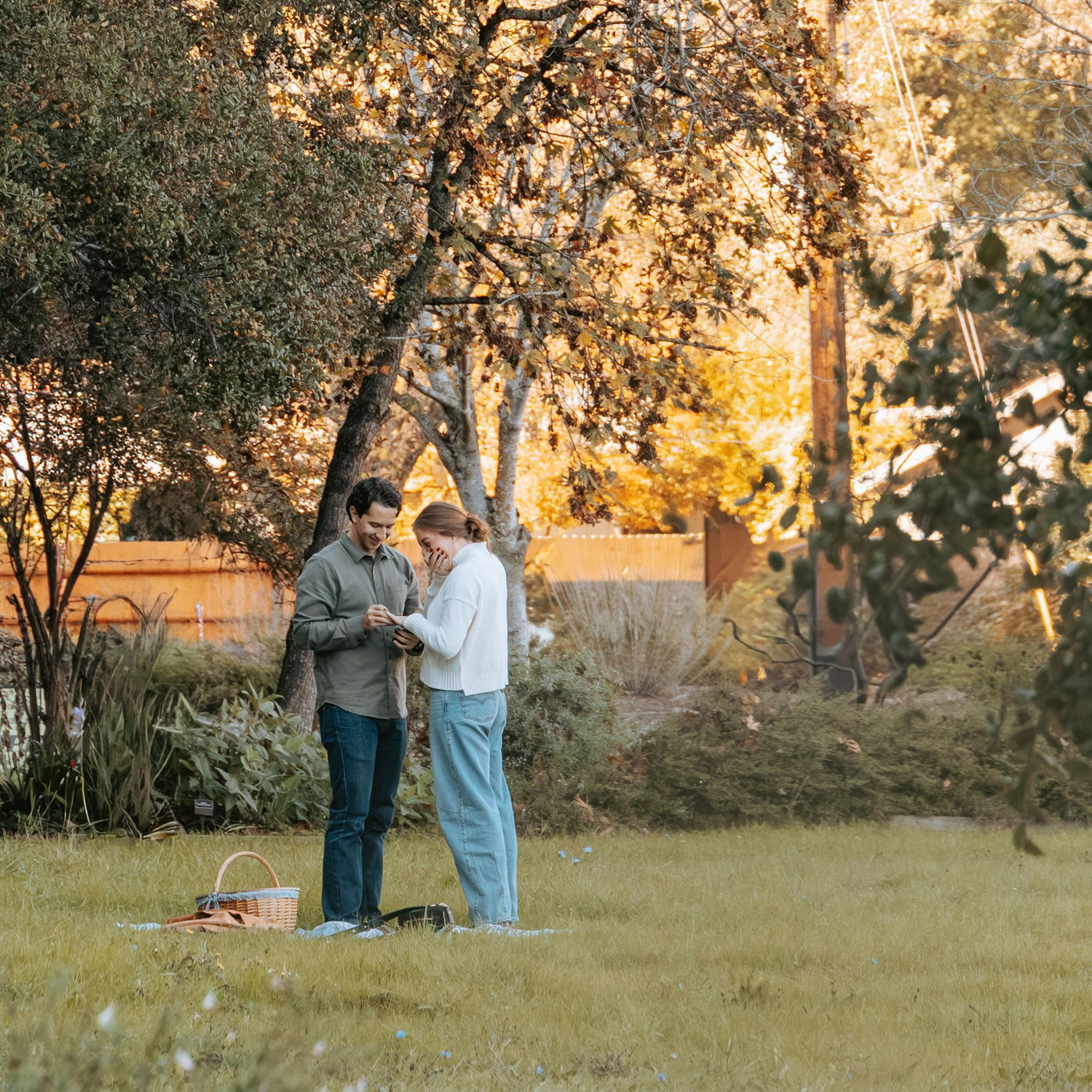 Our engagement in Napa Valley!