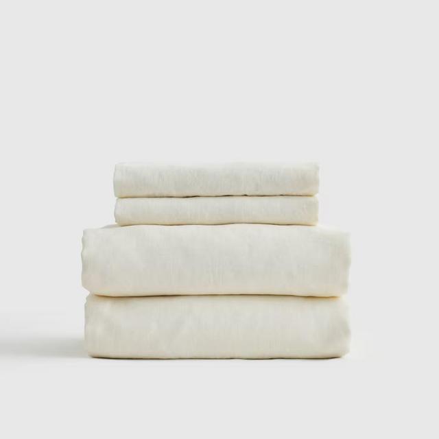 Quince European Linen Sheets Set