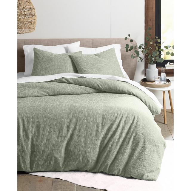 Oake Ripple Matelassé 3-Pc. Duvet Cover Set, King, Exclusively at Macy’s