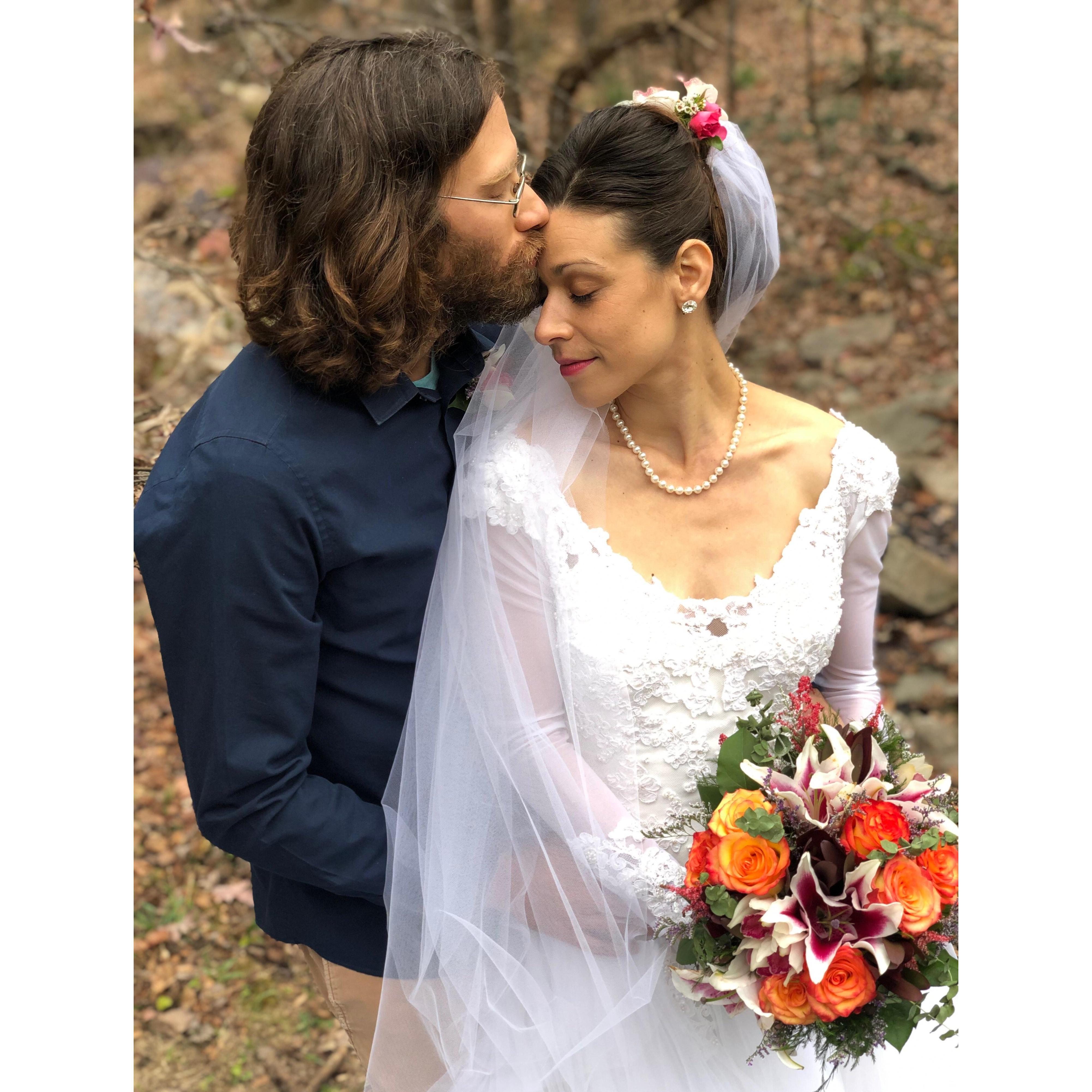 Love:) The flowers were beautiful! The artistic flair was by Maria at Christophers in Alexandria, VA!