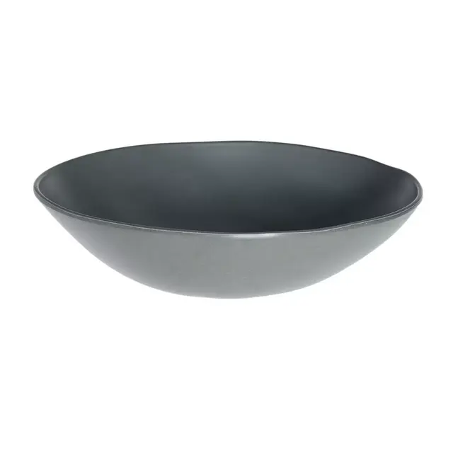 Bee & Willow™ Melamine and Bamboo Serving Bowl in Green