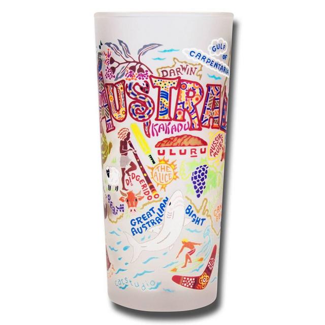 Australia Drinking Glass