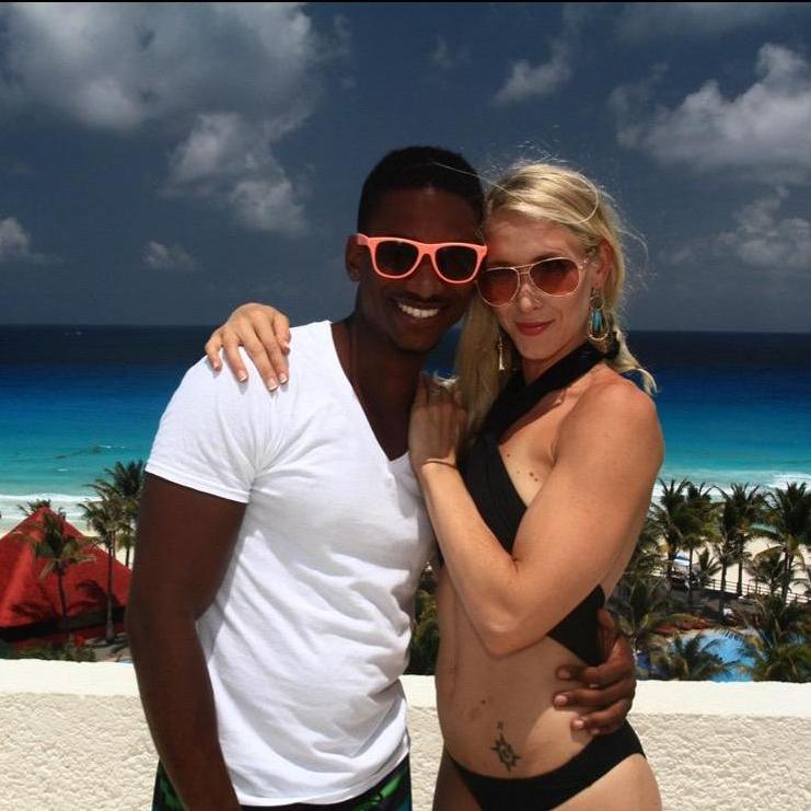 Stamping our Passports and Celebrating our love in Mexico.