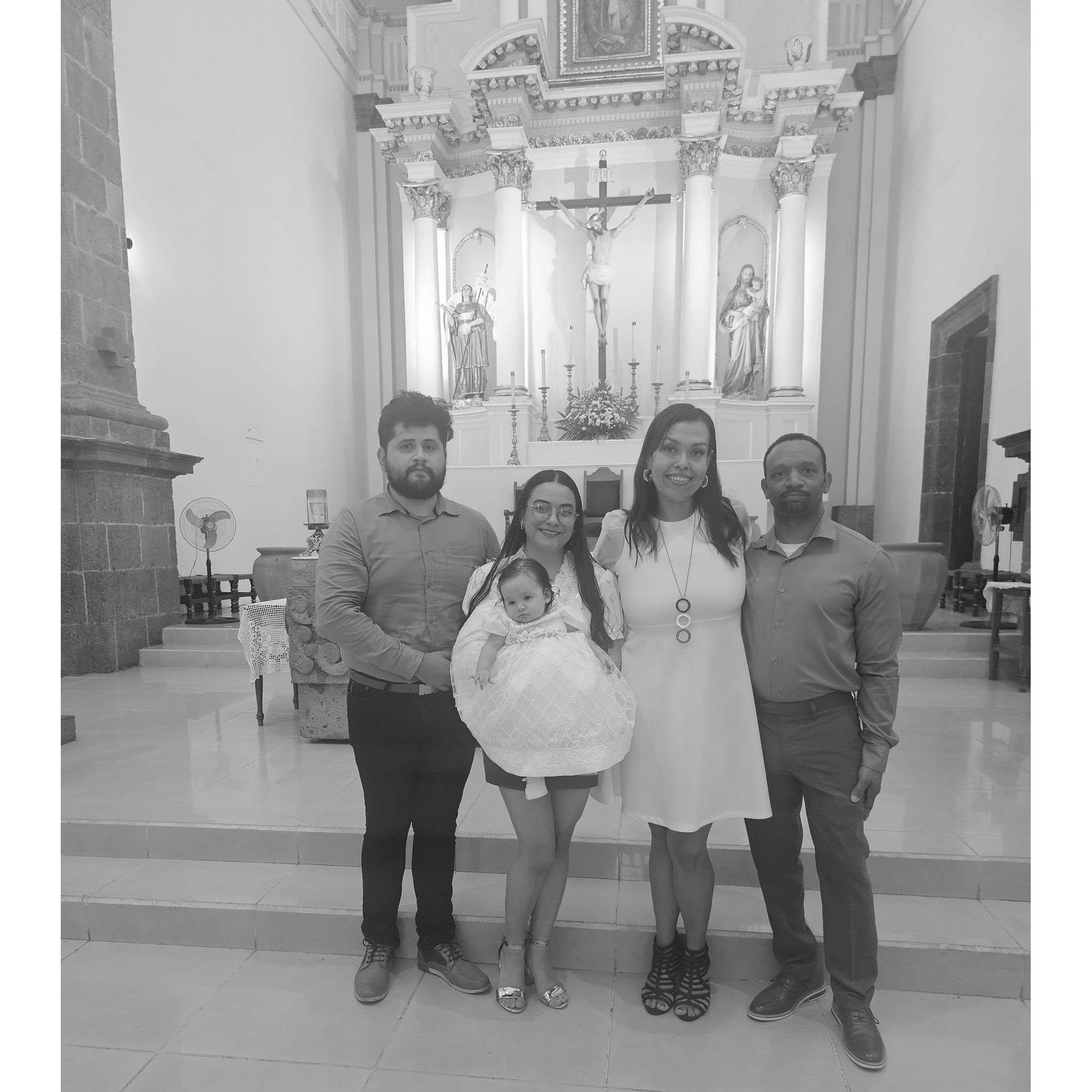 Amelie's baptism.