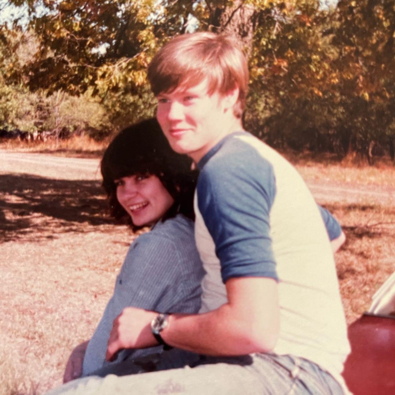 Only known picture of "us" in high school