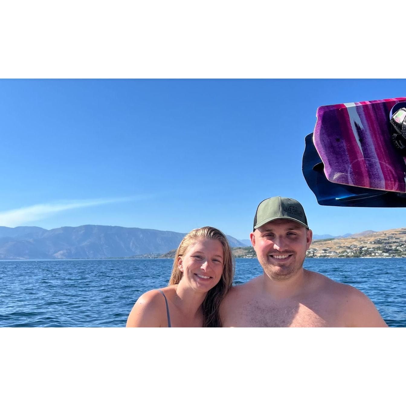 Mikayla joined Nick's family on their annual Chelan trip for the first time and had a blast! August 2022