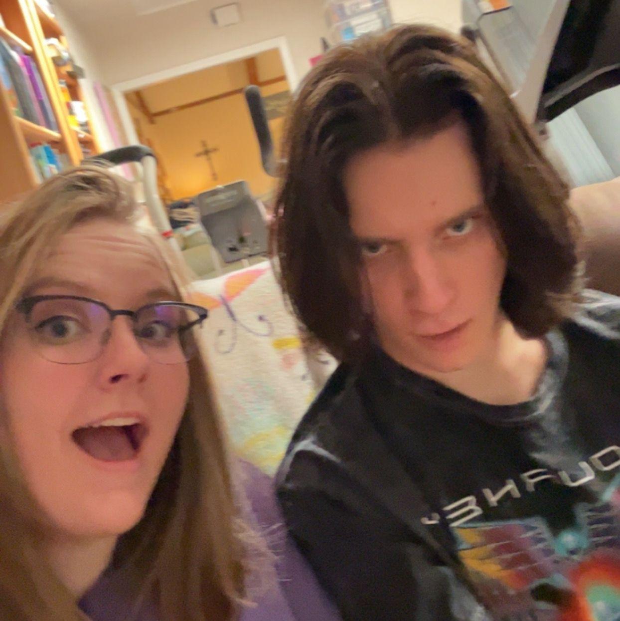 The first day we ever fully hung out. We were both so awkward lol. Two days after this we began officially dating.