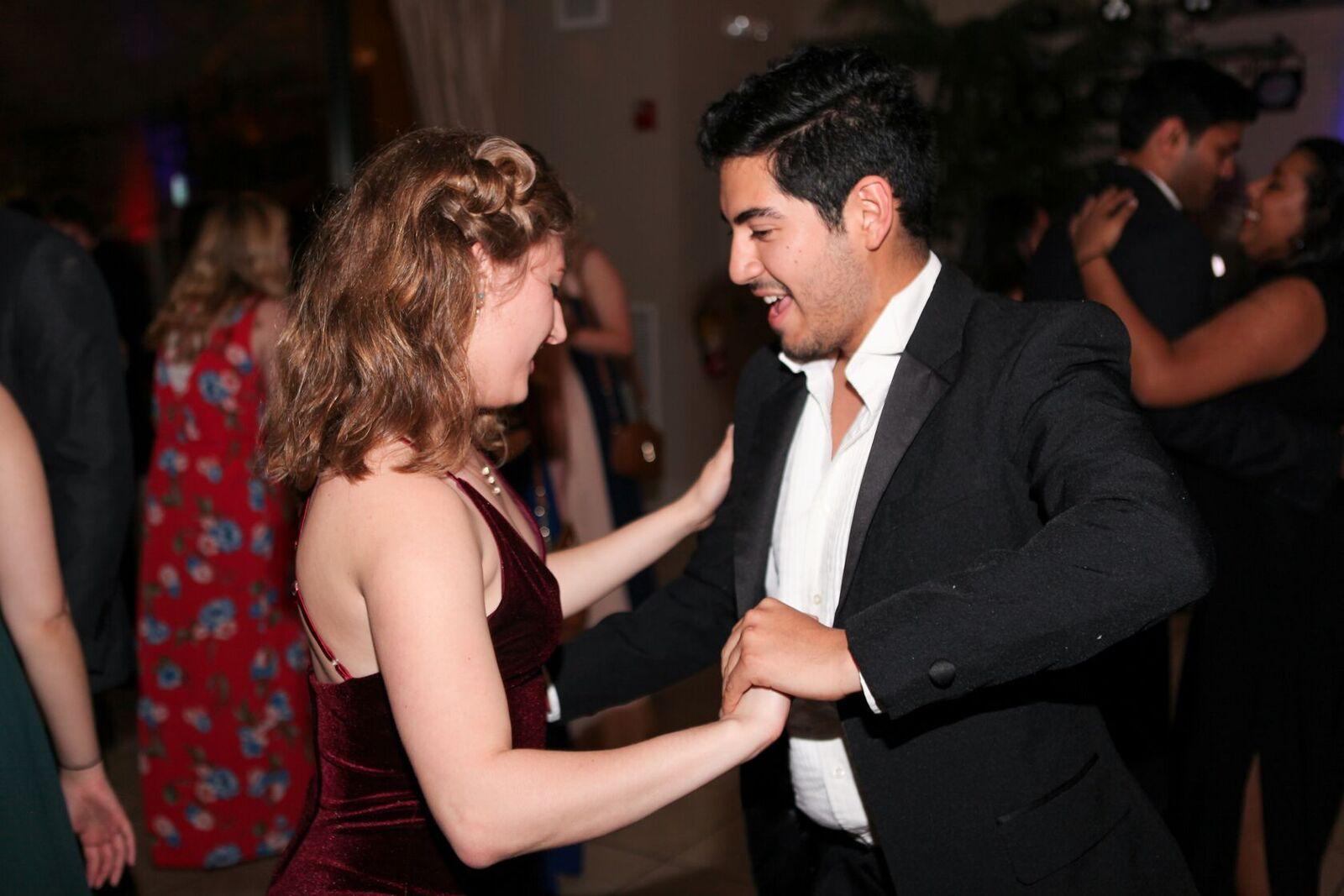 Esteban and Mallory at the Gamma Sig formal in Savannah