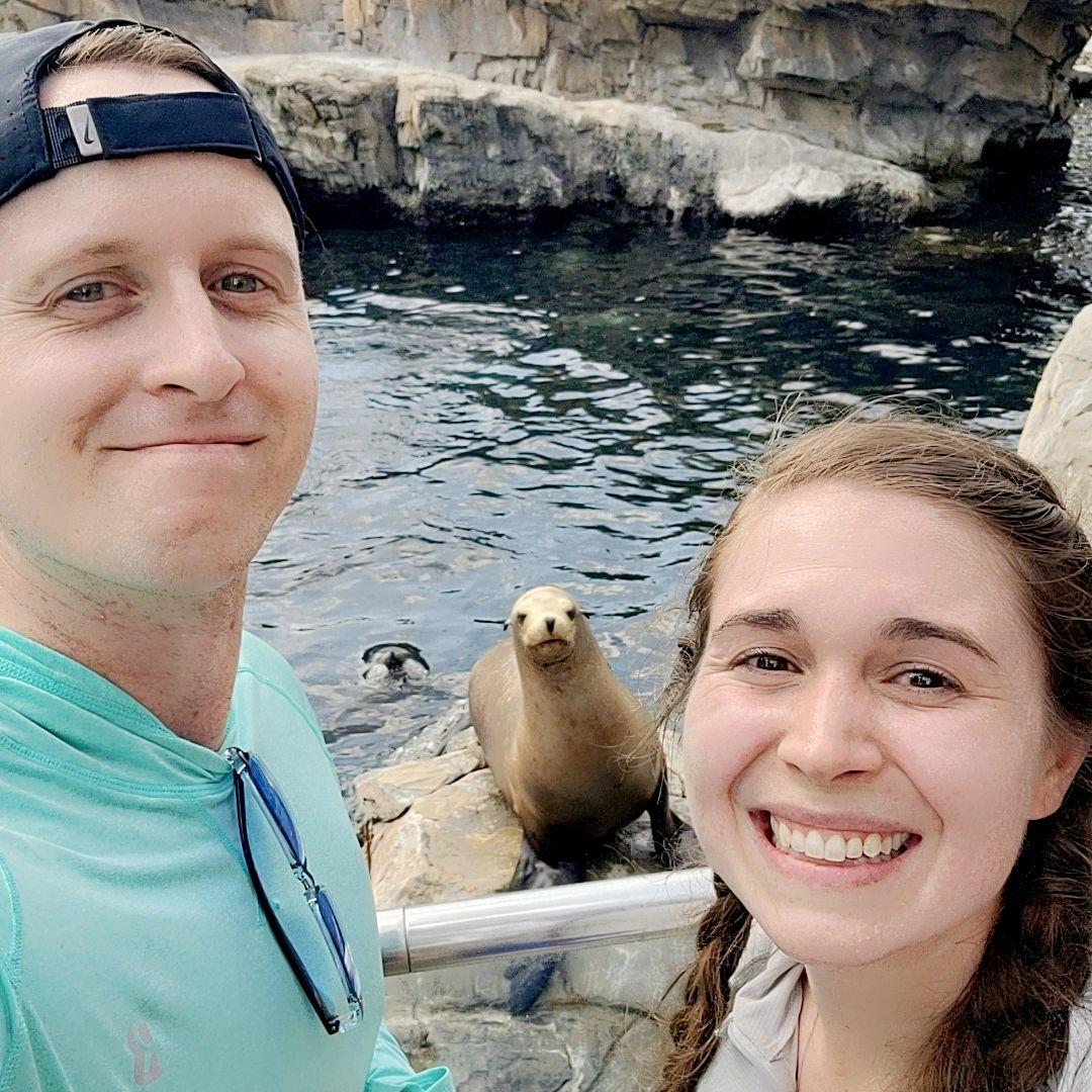 Seal Selfie at SeaWorld