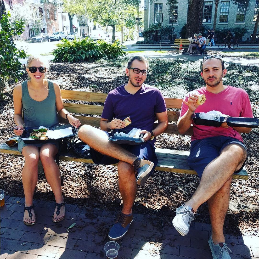 Lunch at Zunzi's - Savannah, GA