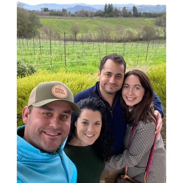 Where you will find wine, you will find Hillary & Danny (as well as Erin & Eddie).