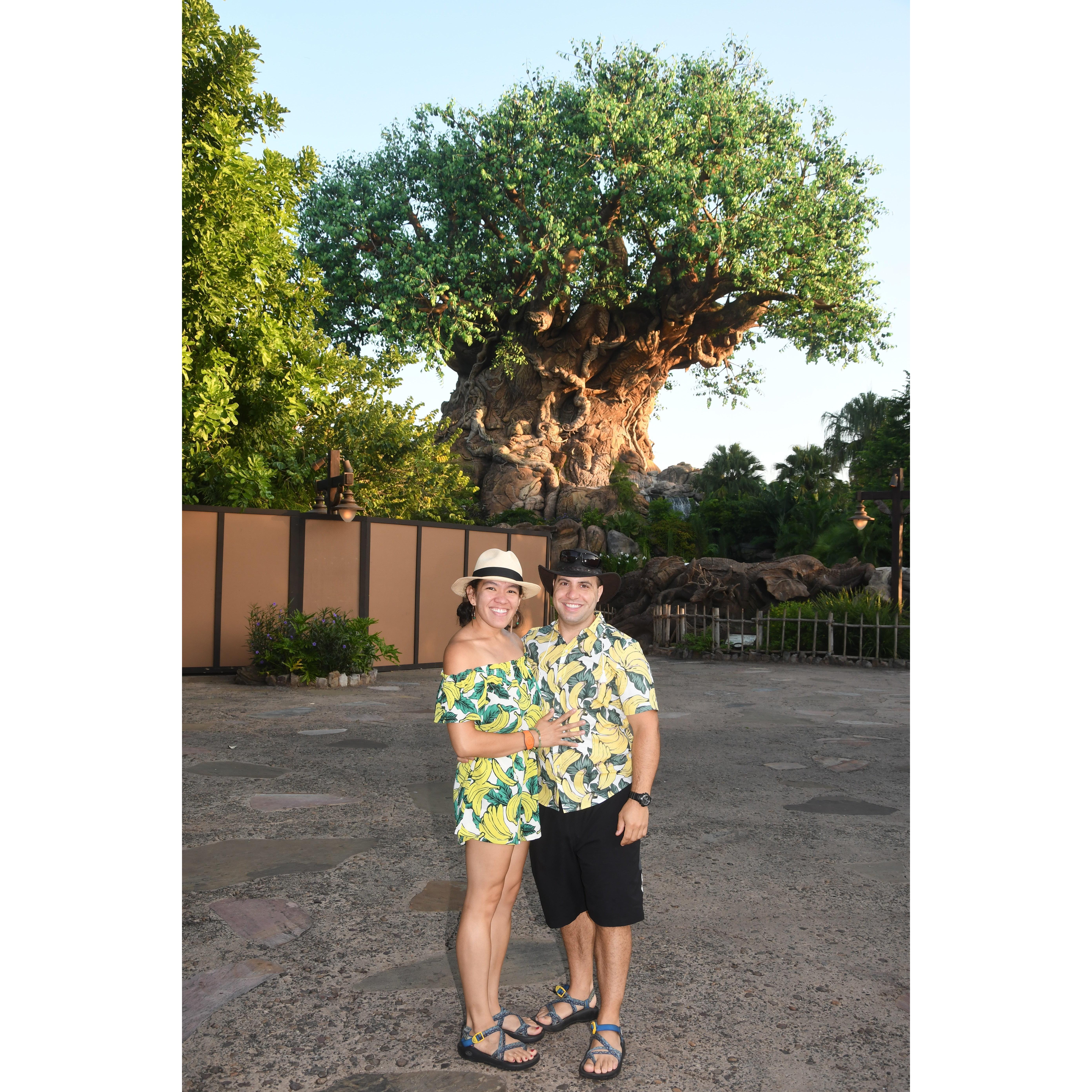 From matching Chacos to matching outfits when the occasion calls for it! Animal Kingdom is our favorite Disney park!