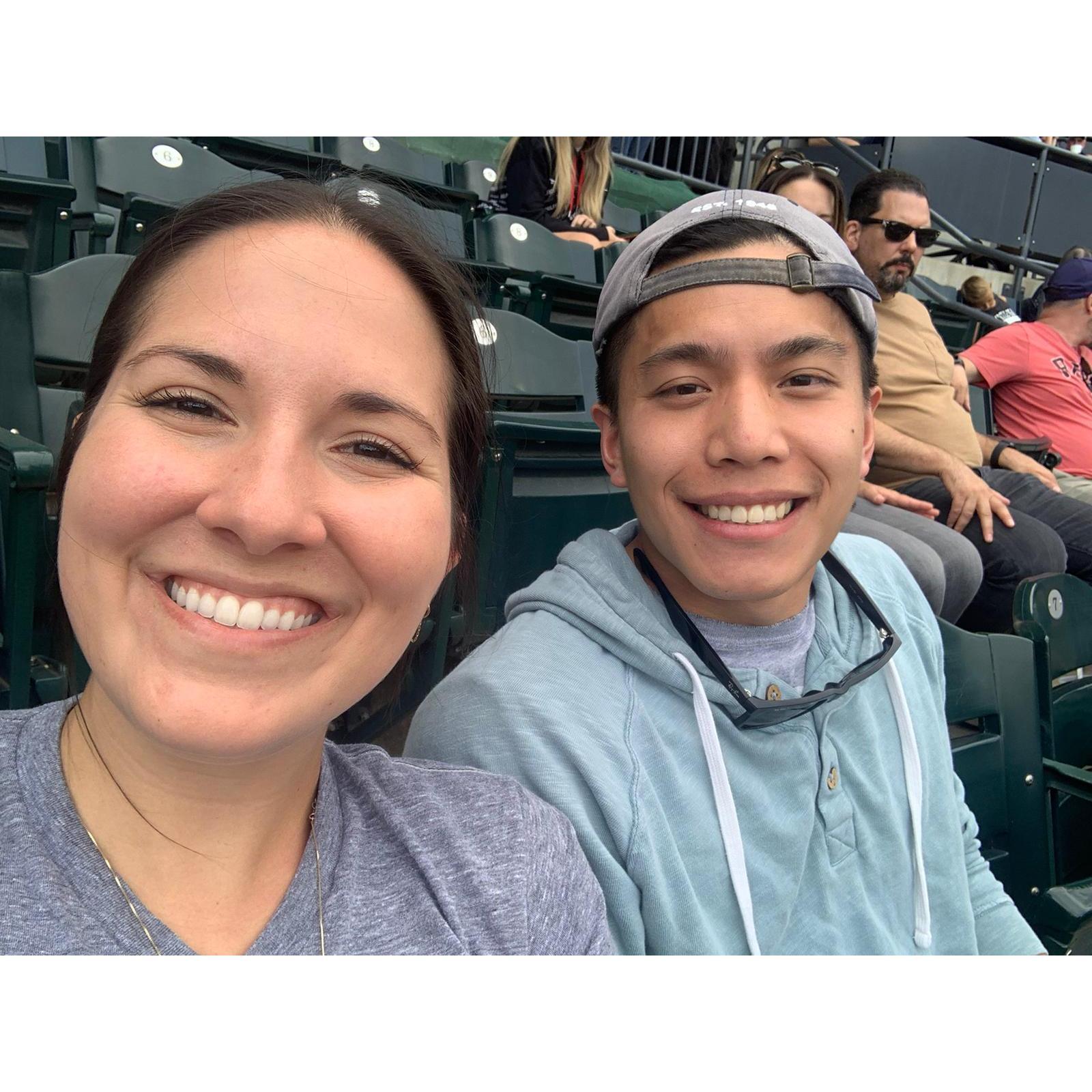 Our first Clipper's game date in 2021!