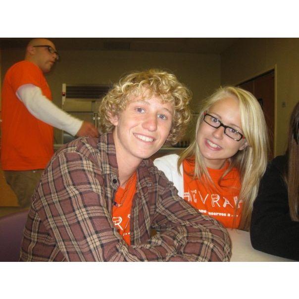 Hevrah at Camp Newman in 2009 (2 years before we started dating)