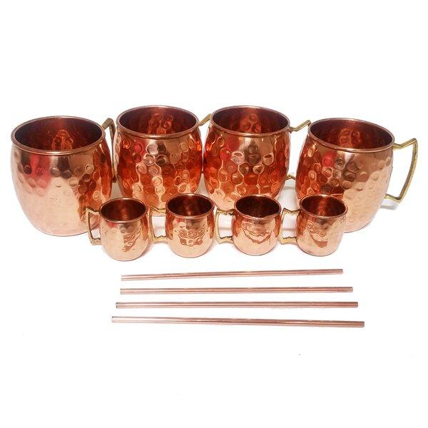 Nghiem 12-Piece Copper Assorted Glassware Set