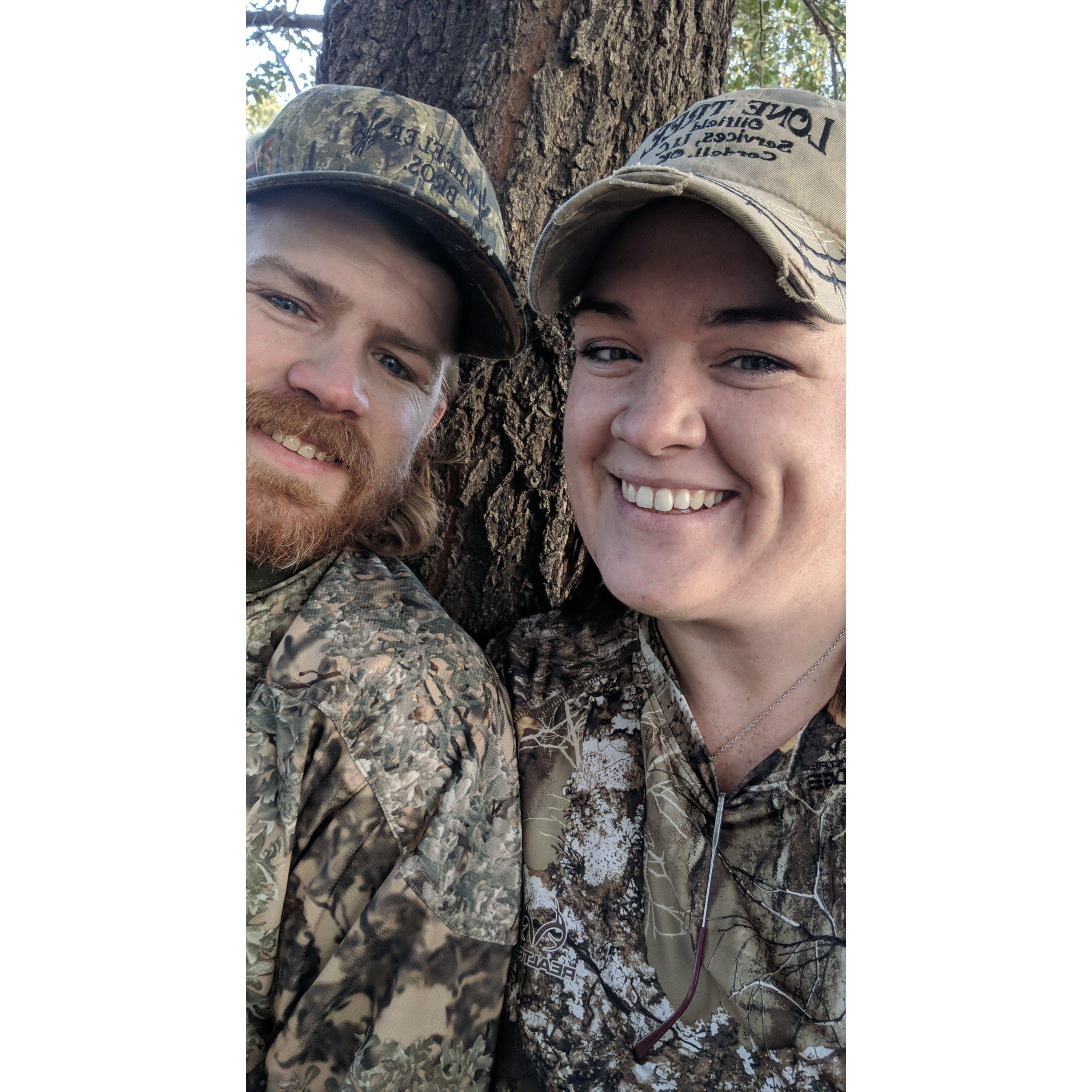 Hunting and fishing are our favorite past times!
