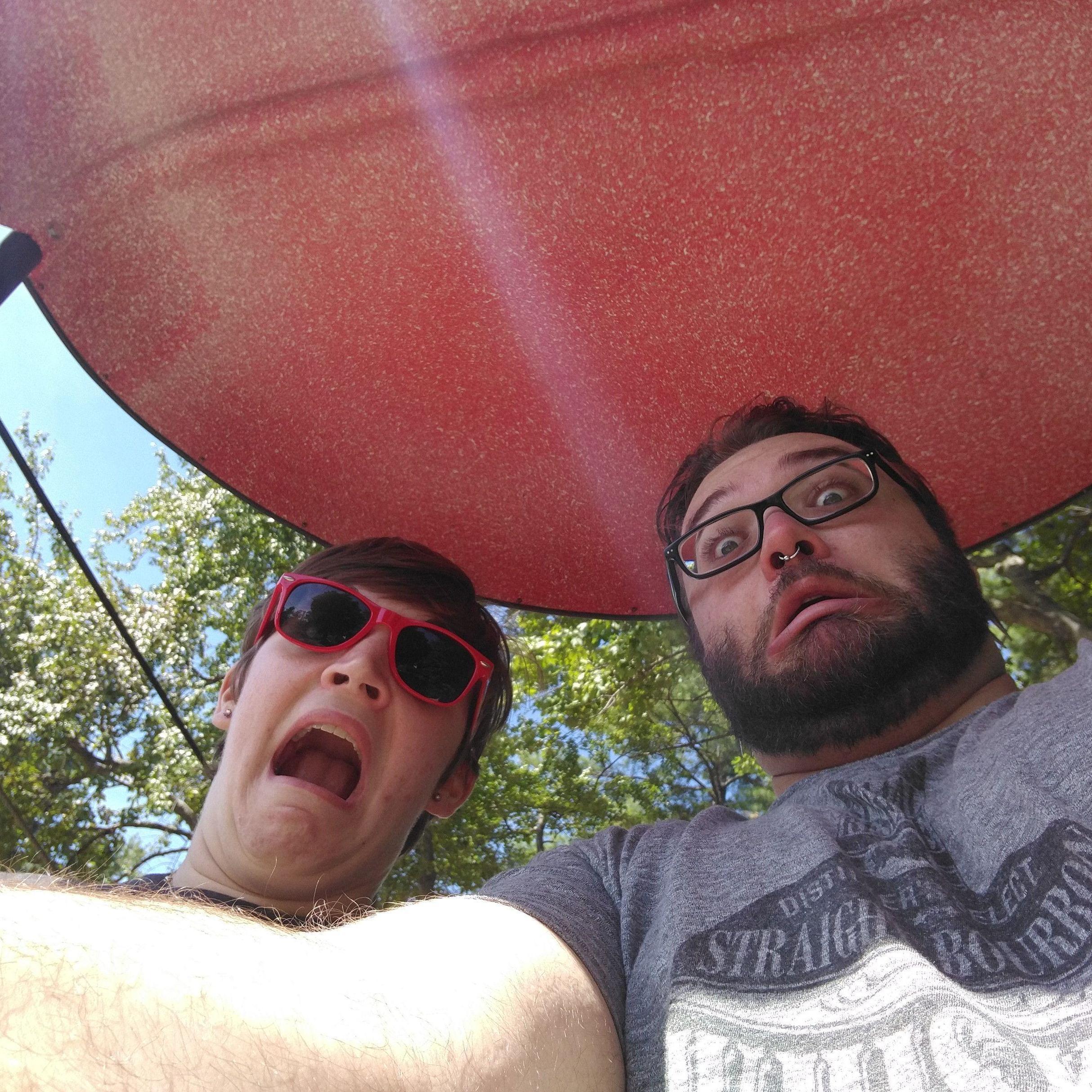 We get silly wherever we go