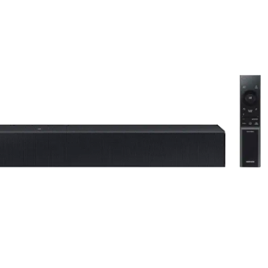 Samsung - HW-C400/ZA 2.0 Channel C-Series Soundbar with Built-in Woofer - Black
